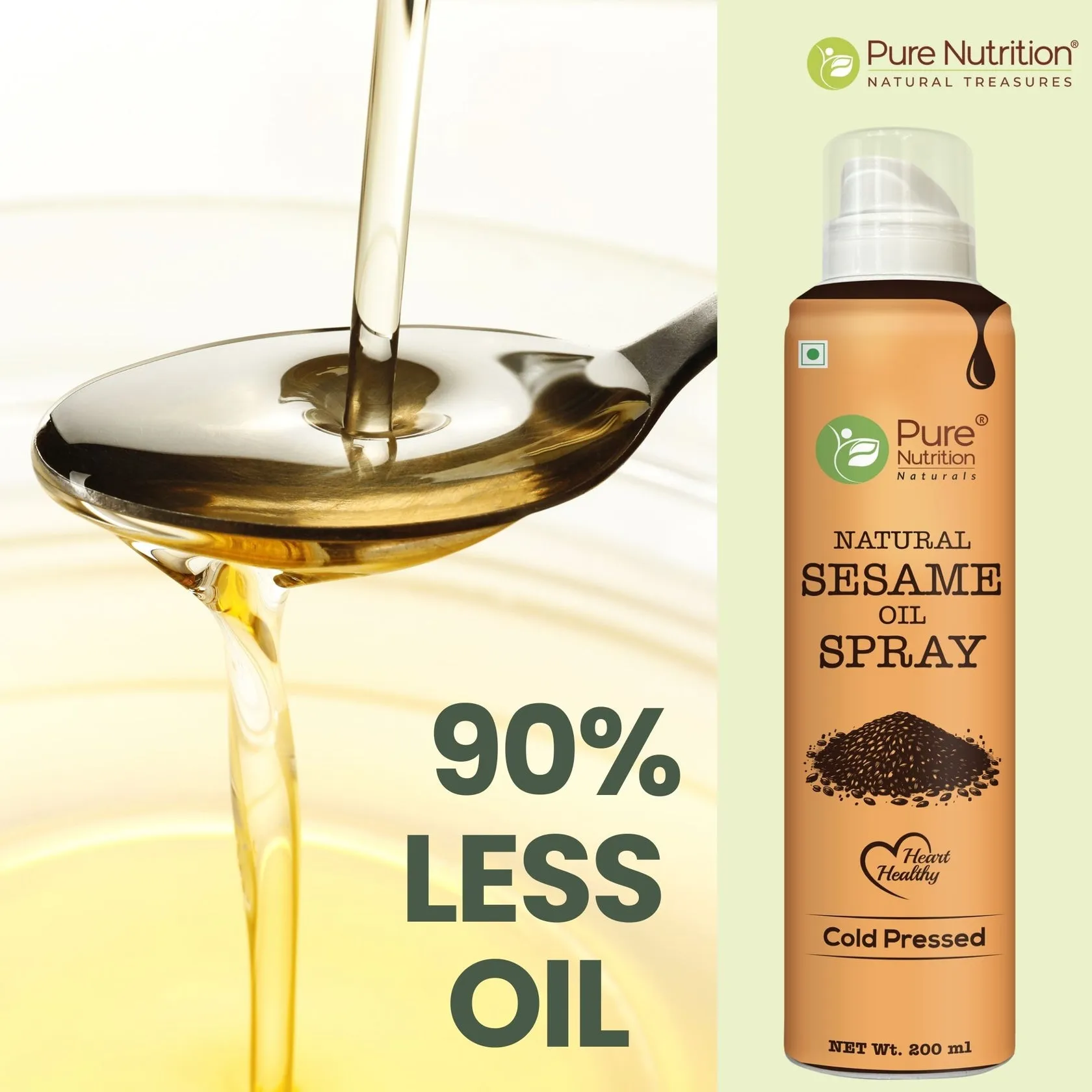 Pure Nutrition Black Sesame Oil Spray - Image 3