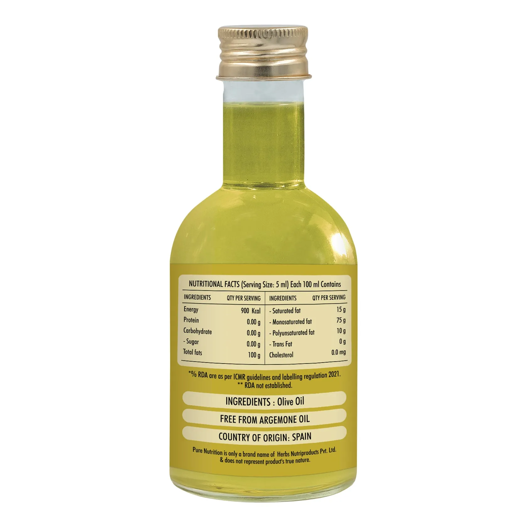 Pure Nutrition Extra Light Olive Oil - Image 7