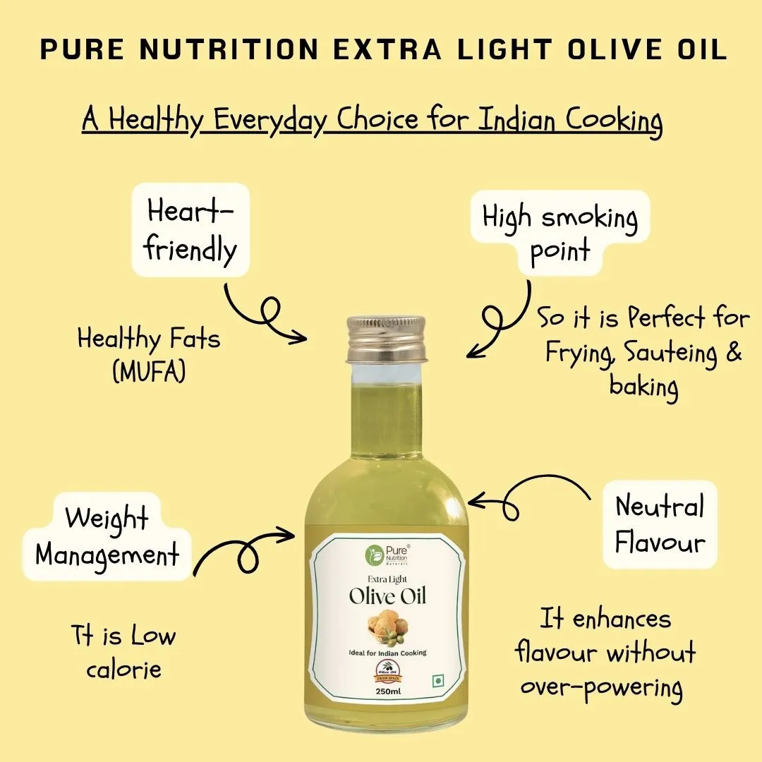 Pure Nutrition Extra Light Olive Oil - Image 8