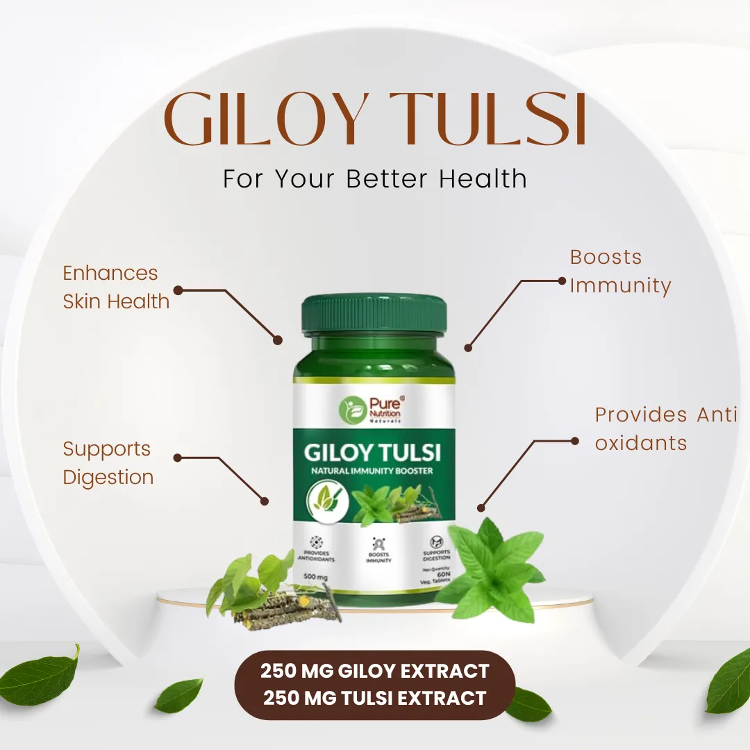 Pure Nutrition Giloy Tulsi Ghan Vati - Image 2