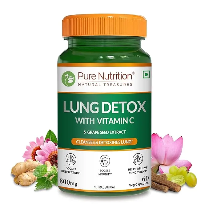 Pure Nutrition Lung Detox With Vitamin C