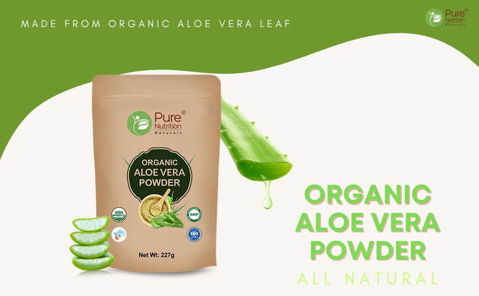 Pure Nutrition Organic Aloe Vera Powder - Image 2