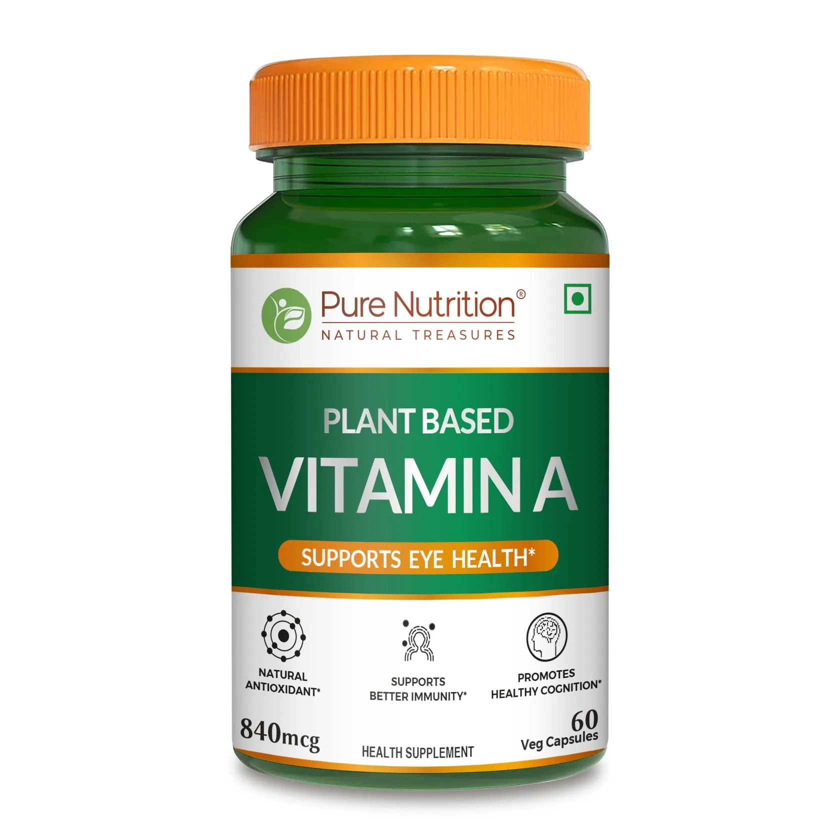 Pure Nutrition Plant Based Vitamin A Capsules
