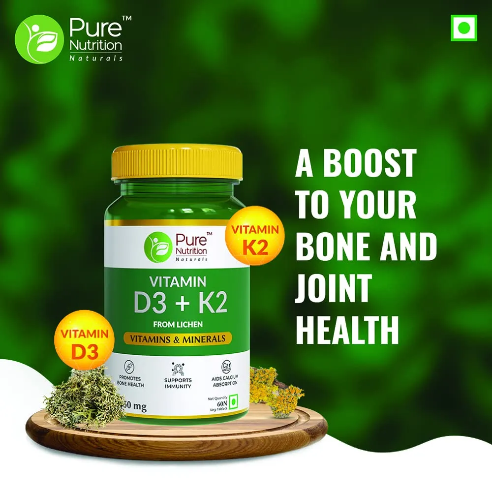 Pure Nutrition Vitamin D3 + K2 From Lichen - Image 10
