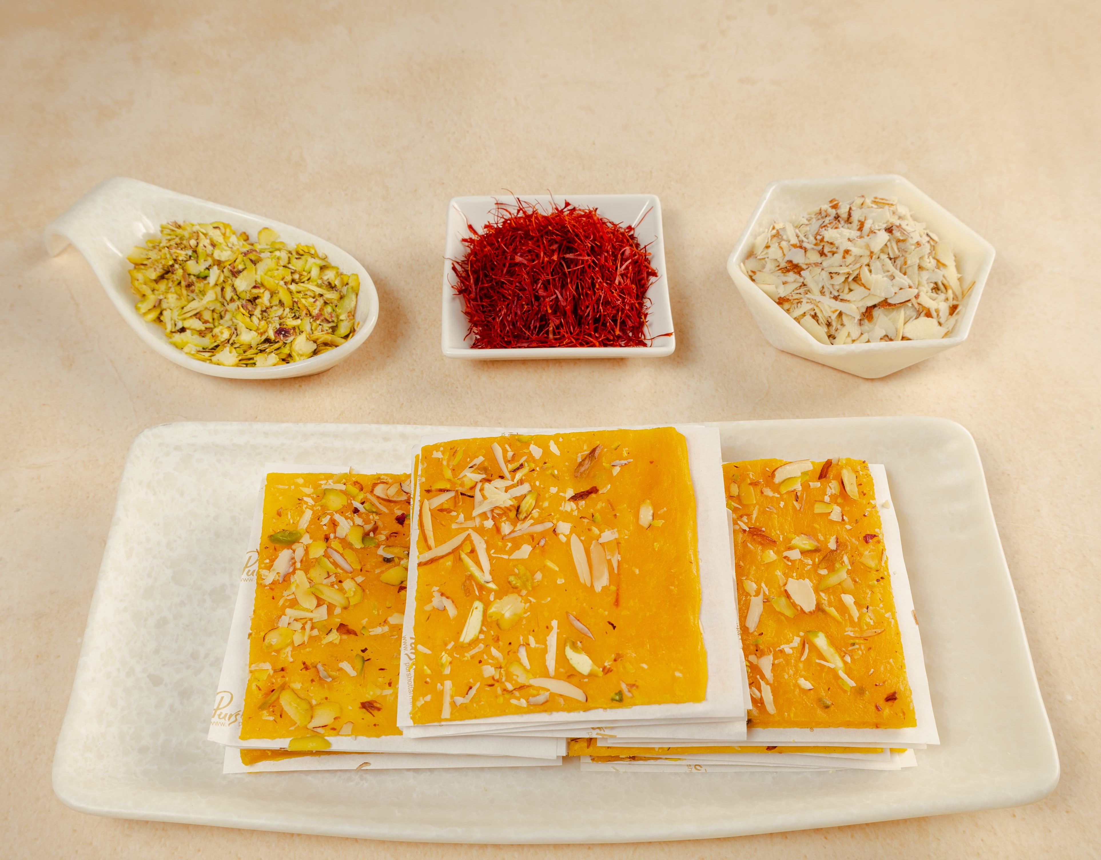 Purshottam Sweets Kesar Golden Halwa