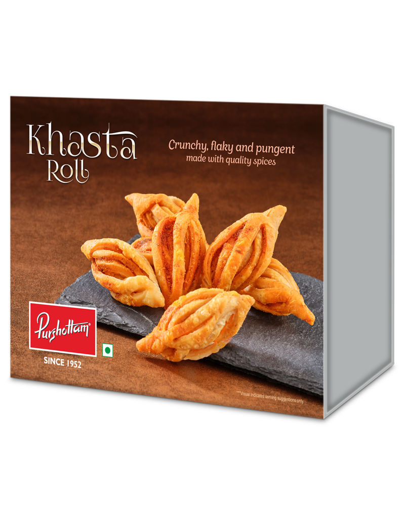 Purshottam Sweets Khasta Roll Purshottam Sweets Khasta Roll-Pack Size-250 g