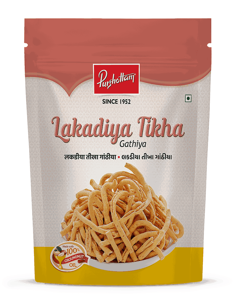 Purshottam Sweets Lakdiya Gathiya Purshottam Sweets Lakdiya Gathiya-Pack Size-200 g