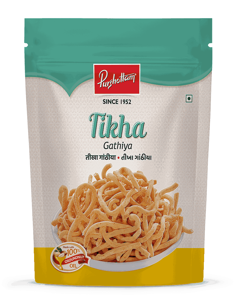 Purshottam Sweets Tikha Gathiya Purshottam Sweets Tikha Gathiya-Pack Size-200 g