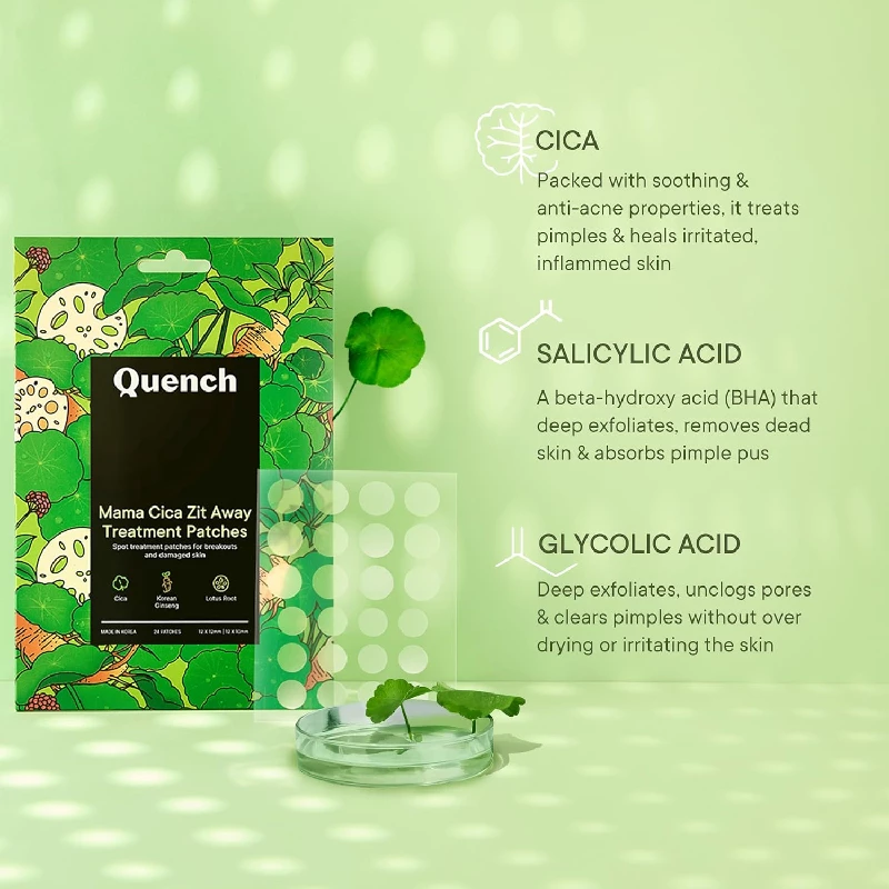 Quench Zit Away Acne Pimple Patches for Face - Image 3