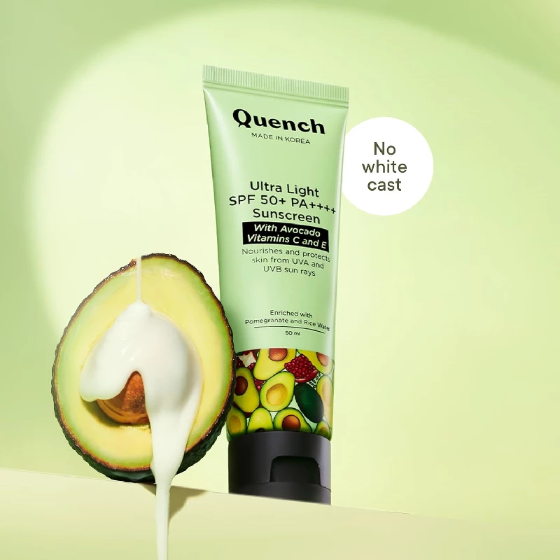 Quench vitamin E Ultra light SPF 50+ PA++++ Sunscreen - Image 2