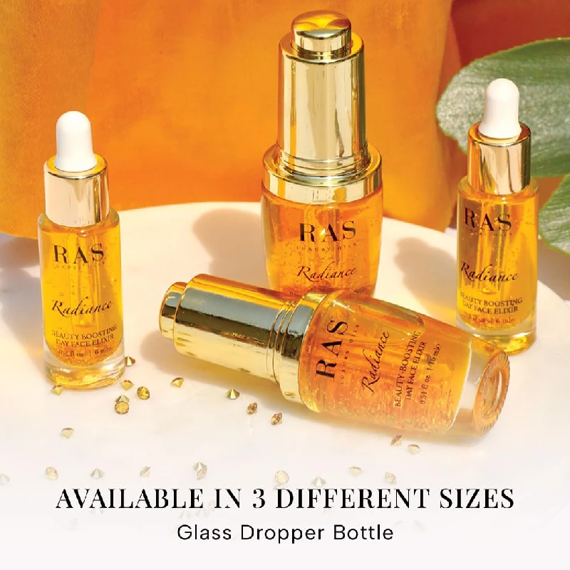 RAS Luxury Oils 24K Gold Radiance Elixir Face Serum - Image 5