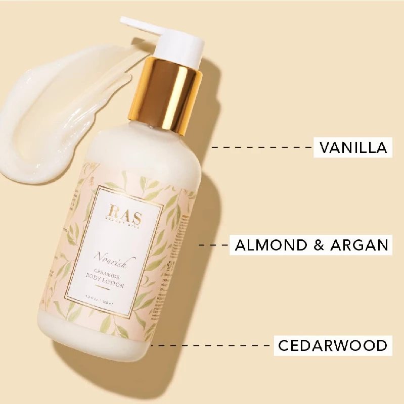 RAS Luxury Oils Nourish Coco and Vanilla Body Lotion - Image 5