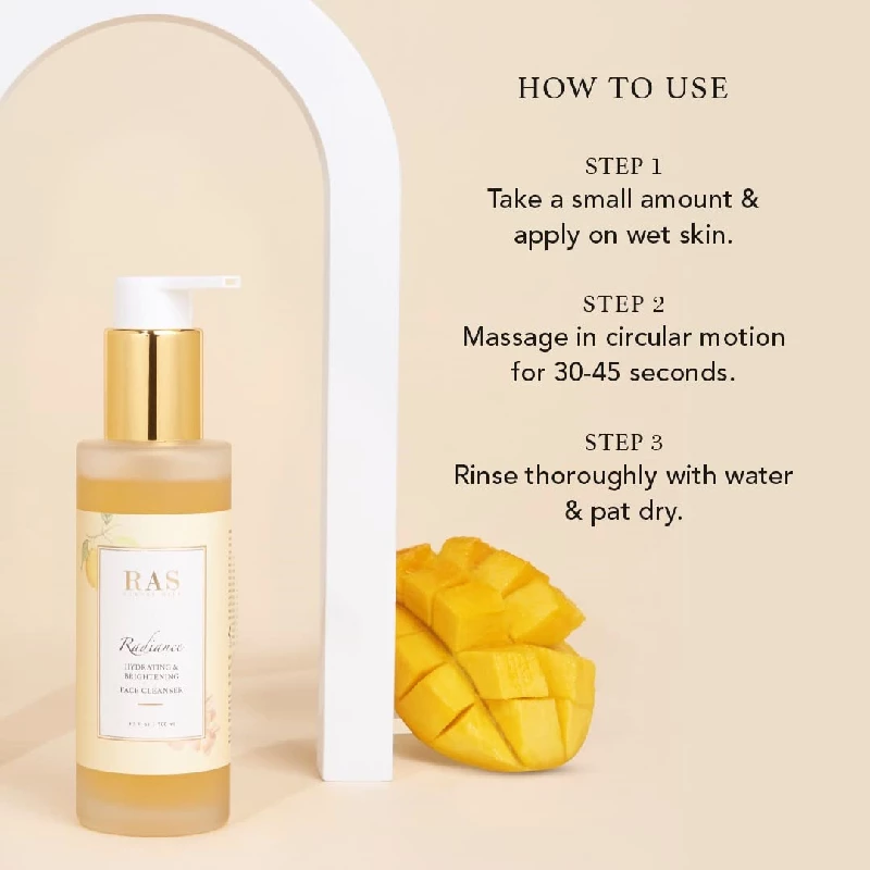 RAS Luxury Oils Radiance Hydrating & Brightening Face Wash - Image 7