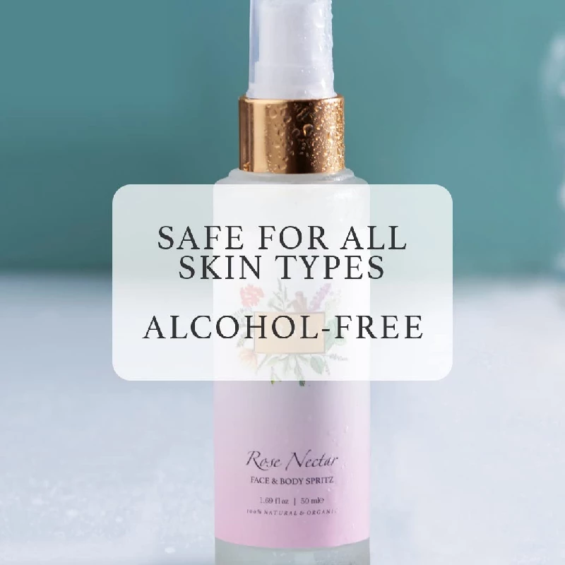 RAS Luxury Oils Rose Nectar Face & Body Spritz Toner - Image 4