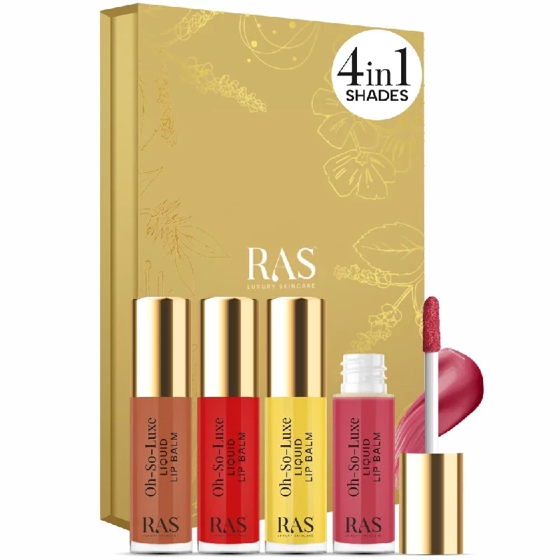 RAS Luxury Oils Tinted Lip Balm RAS Luxury Oils Tinted Lip Balm-Pack Size-Set of 4