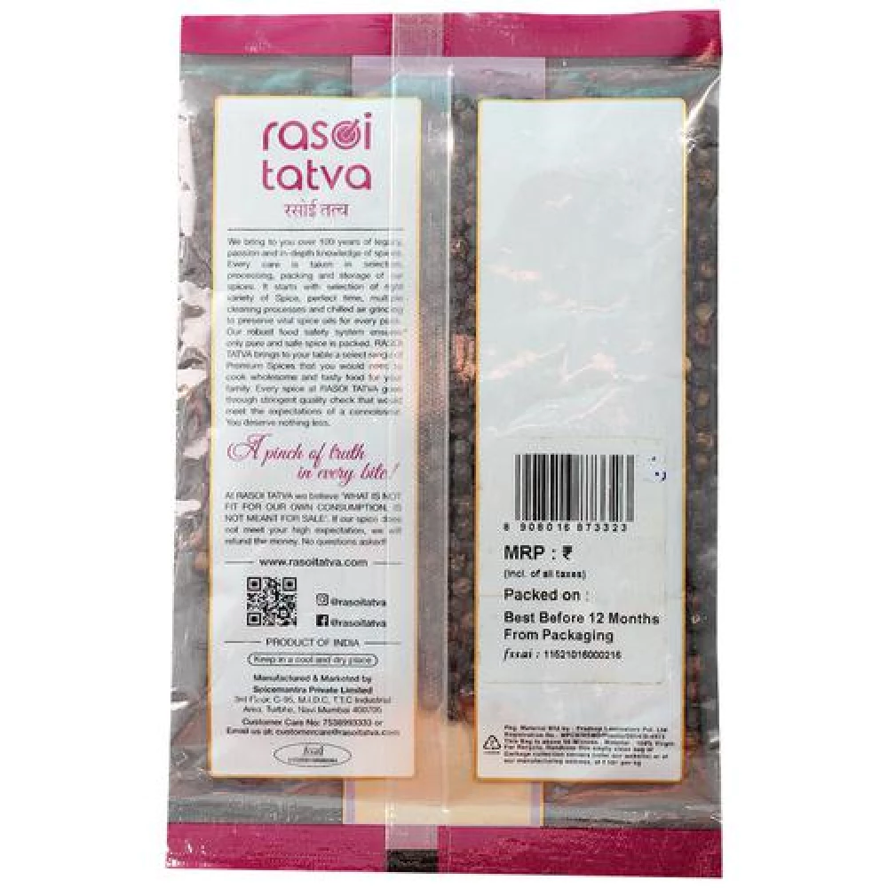 RASOI TATVA Black Pepper - 100% Natural - Image 2