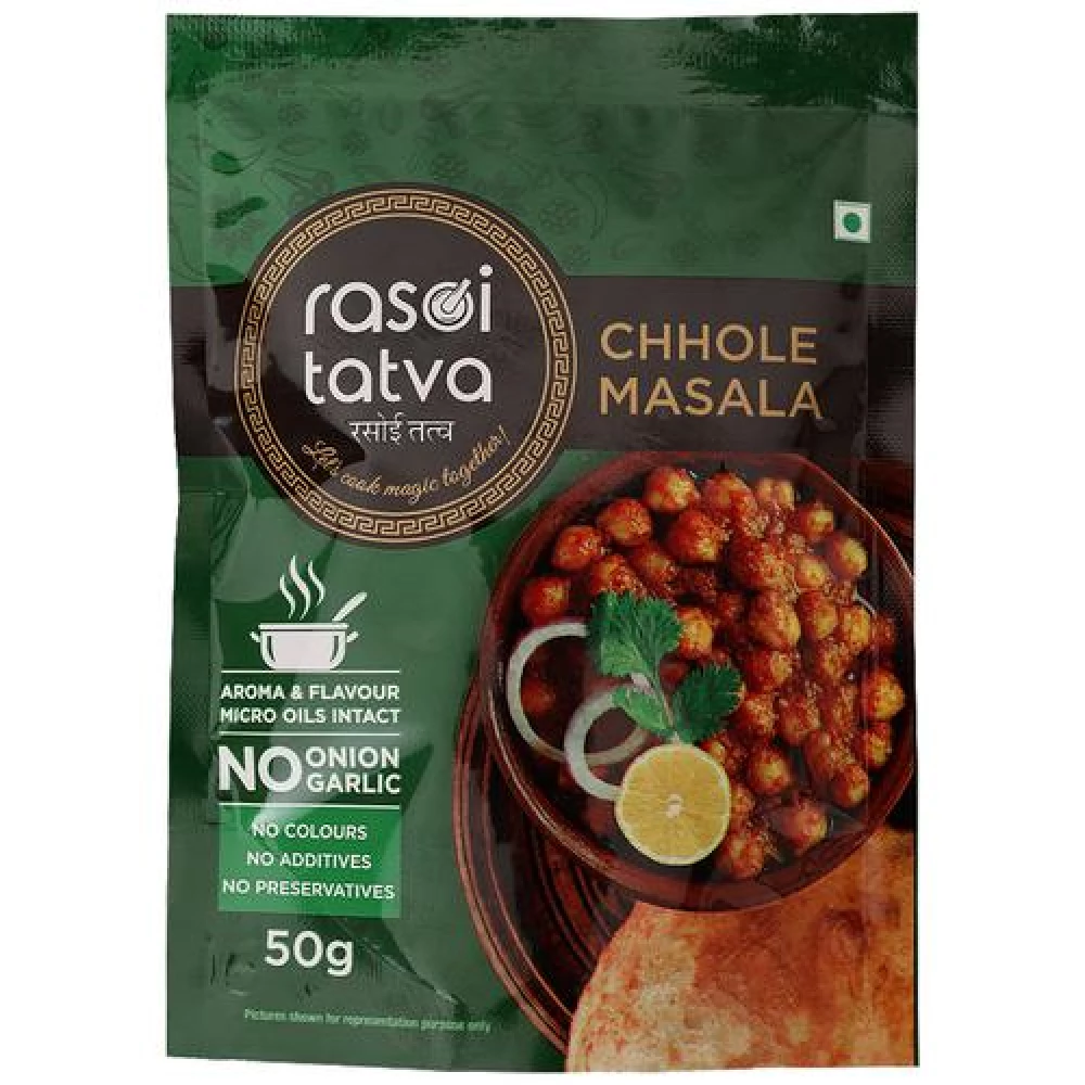 RASOI TATVA Chhole Masala - Premium Quality RASOI TATVA Chhole Masala - Premium Quality--50 g