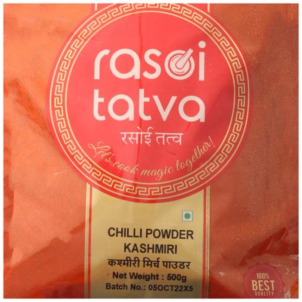 RASOI TATVA Chilli Powder Kashmiri - 100% Natural - Image 4