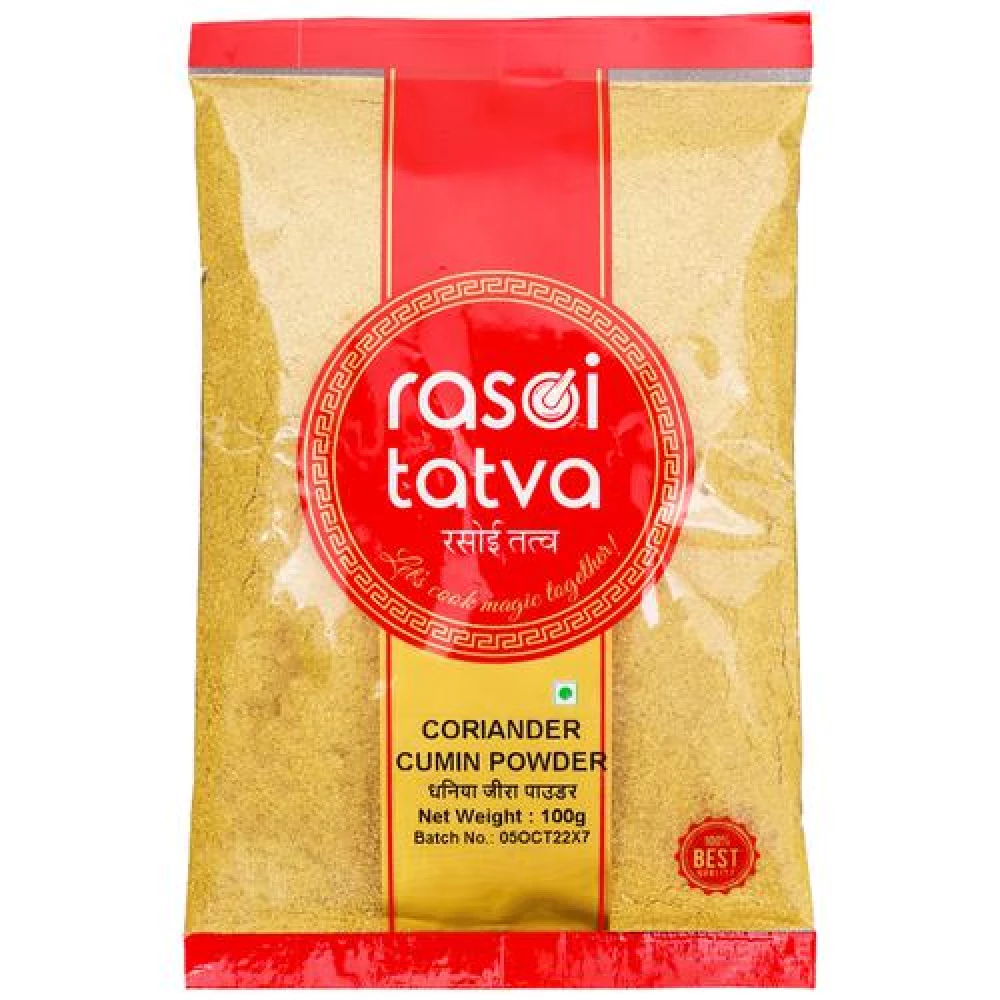 RASOI TATVA Coriander Cumin Powder - Premium Quality RASOI TATVA Coriander Cumin Powder - Premium Quality--100 g
