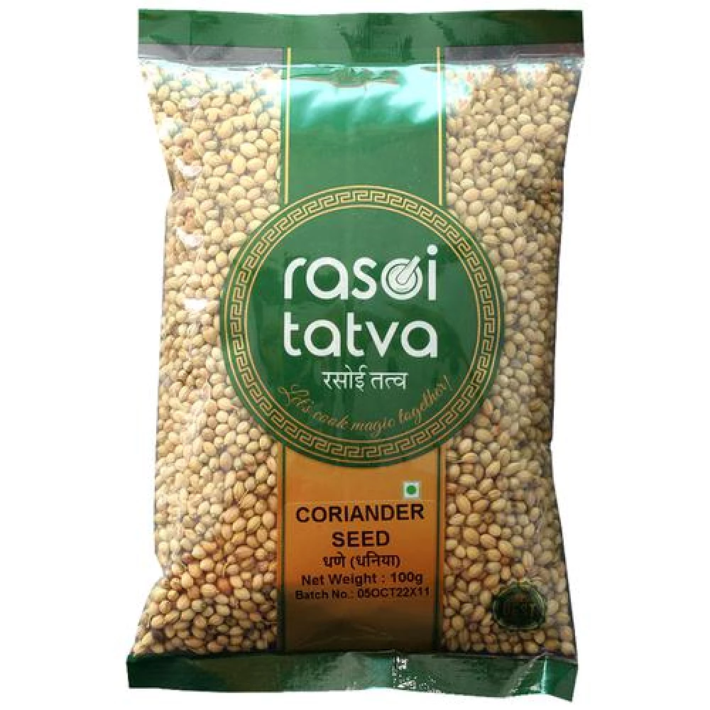 RASOI TATVA Coriander Seed - 100% Natural RASOI TATVA Coriander Seed - 100% Natural--100 g