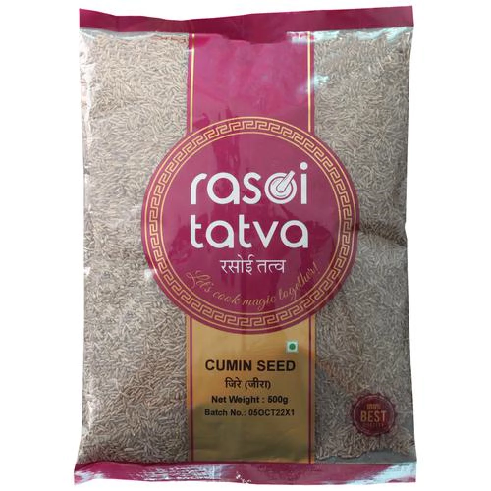 RASOI TATVA Cumin Seed - 100% Natural RASOI TATVA Cumin Seed - 100% Natural--500 g
