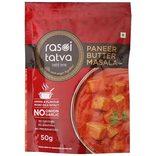RASOI TATVA Paneer Butter Masala - Premium Quality RASOI TATVA Paneer Butter Masala - Premium Quality--50 g