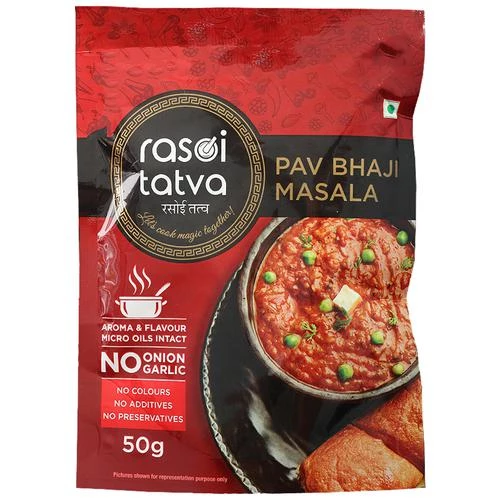 RASOI TATVA Pav Bhaji Masala - Premium Quality RASOI TATVA Pav Bhaji Masala - Premium Quality--50 g