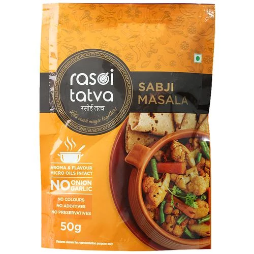 RASOI TATVA Sabji Masala - Premium Quality RASOI TATVA Sabji Masala - Premium Quality--50 g