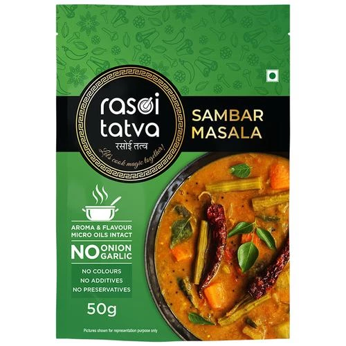 RASOI TATVA Sambar Masala - Premium Quality RASOI TATVA Sambar Masala - Premium Quality--50 g