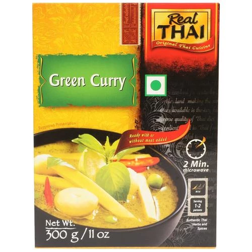 REAL THAI Green Curry With Vegetable REAL THAI Green Curry With Vegetable--300 g