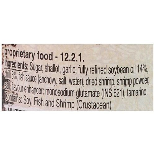REAL THAI Real Thai Chilli Paste With Soybean Oil - No Artificial Colours & Preservatives - Image 3