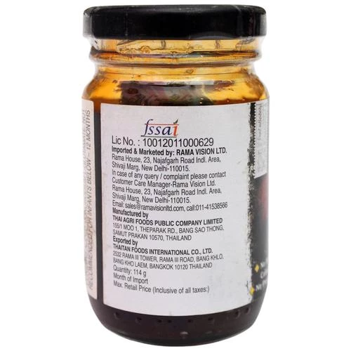REAL THAI Real Thai Chilli Paste With Soybean Oil - No Artificial Colours & Preservatives - Image 7