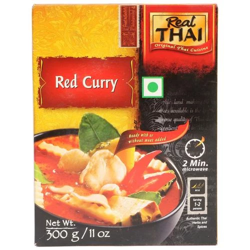 REAL THAI Red Curry With Vegetable REAL THAI Red Curry With Vegetable--300 g