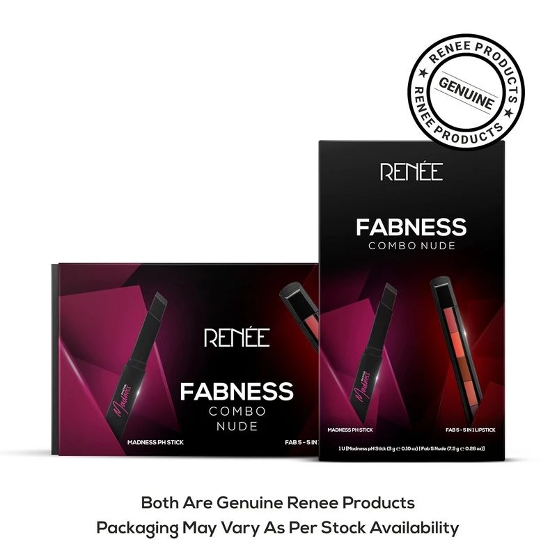 Renee Fabness Combo Nude Includes Madness PH Stick & Fab 5 Nude 5 in 1 Lipstick - Image 7