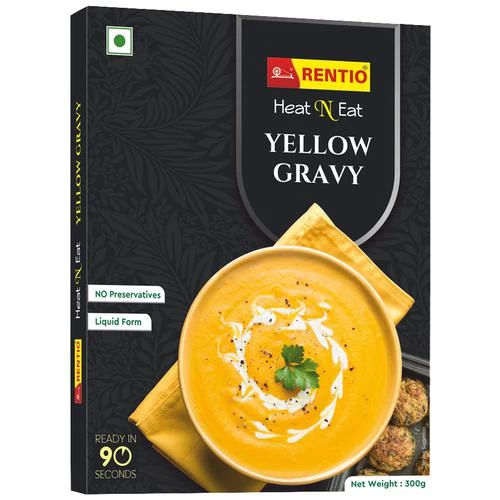 RENTIO Heat N Eat -  Yellow Gravy RENTIO Heat N Eat -  Yellow Gravy--250 g