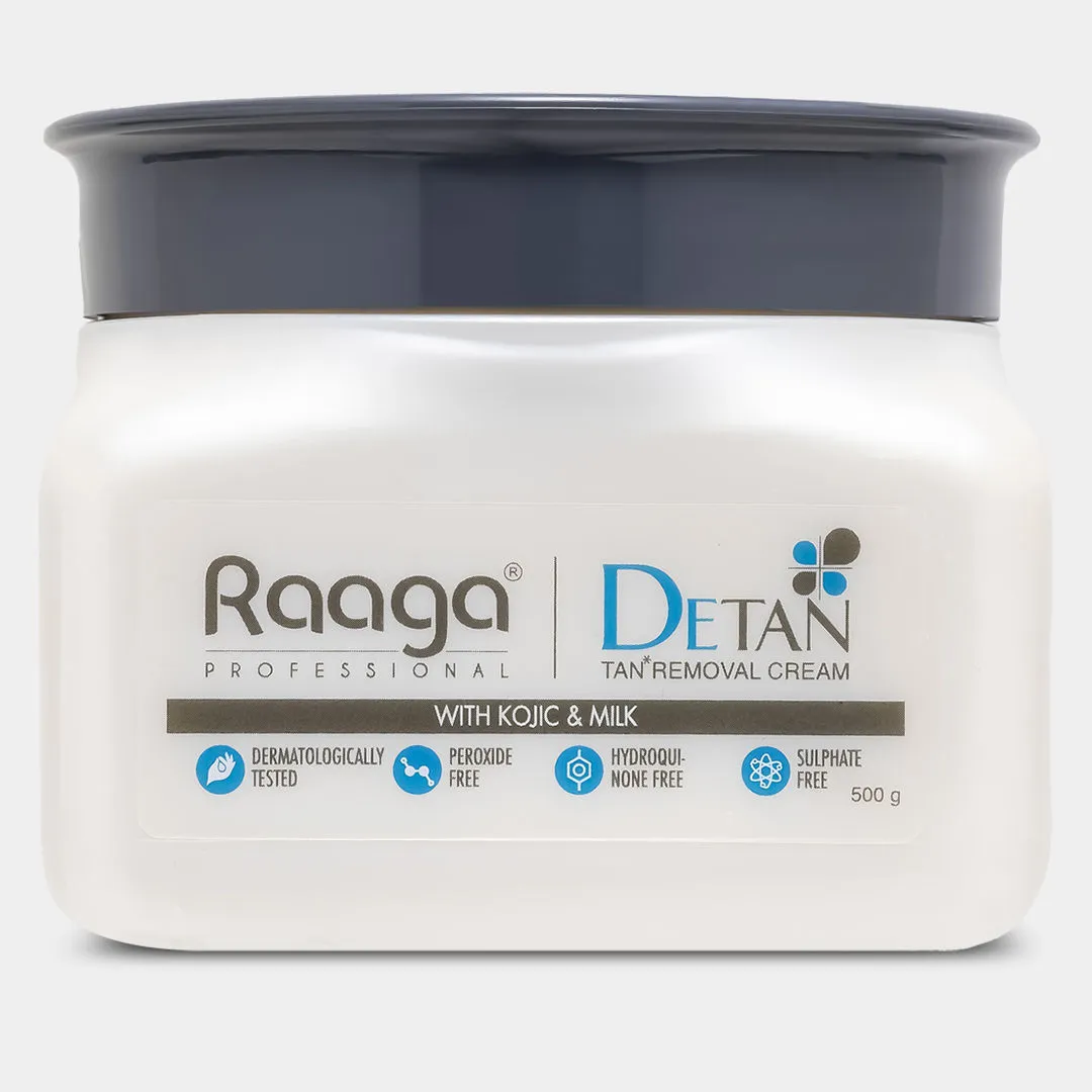 Raaga Professional De Tan Removal Creme With Kojic & Milk Raaga Professional De Tan Removal Creme With Kojic & Milk-Pack Size-500 g