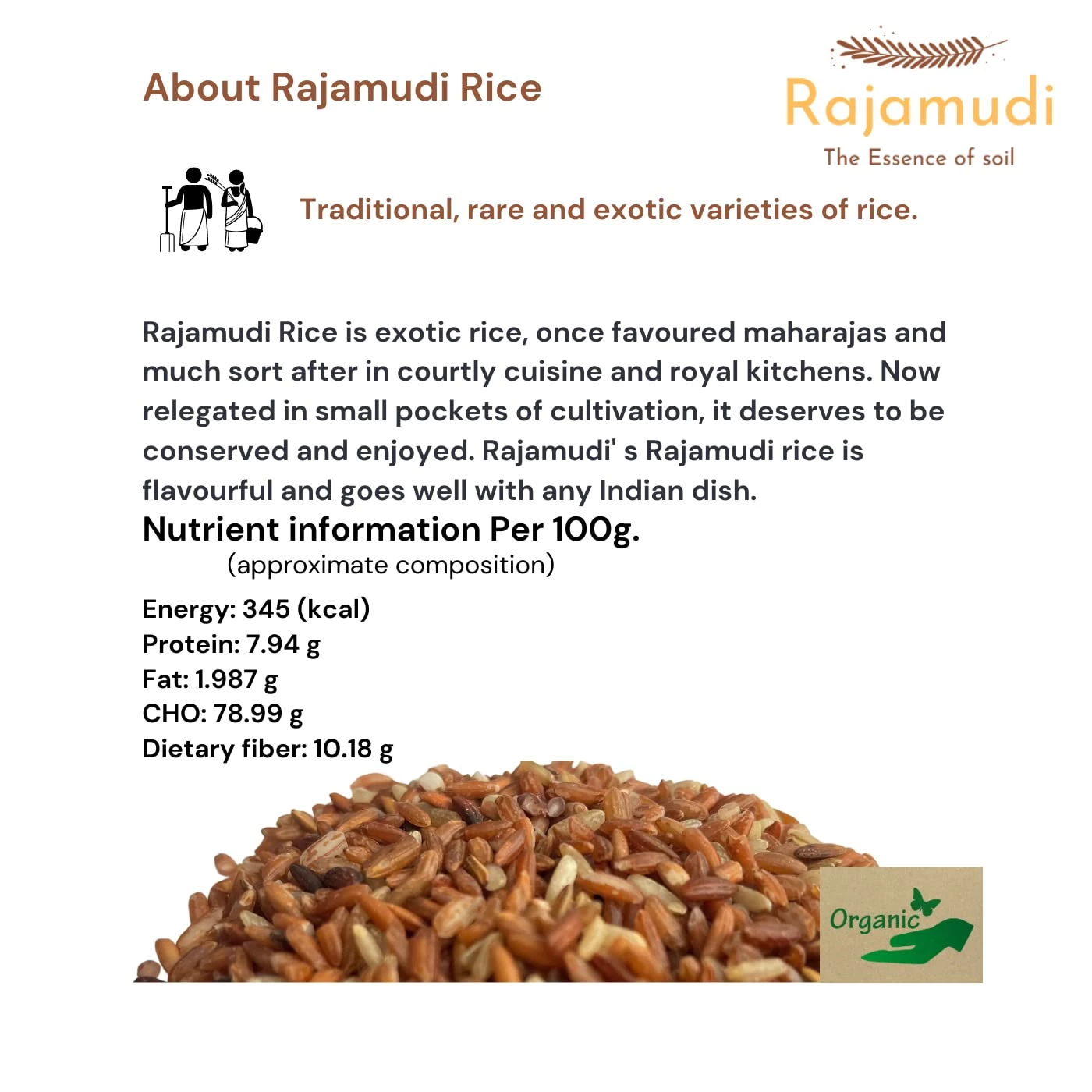 Rajamudi Unpolished Rice - Image 4