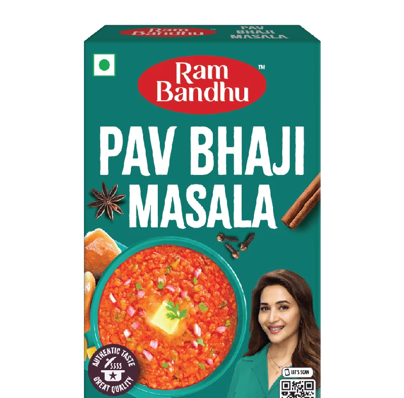 Ram Bandhu Pav Bhaji Masala 100g CS Ram Bandhu Pav Bhaji Masala 100g CS-Pack Size-100 g