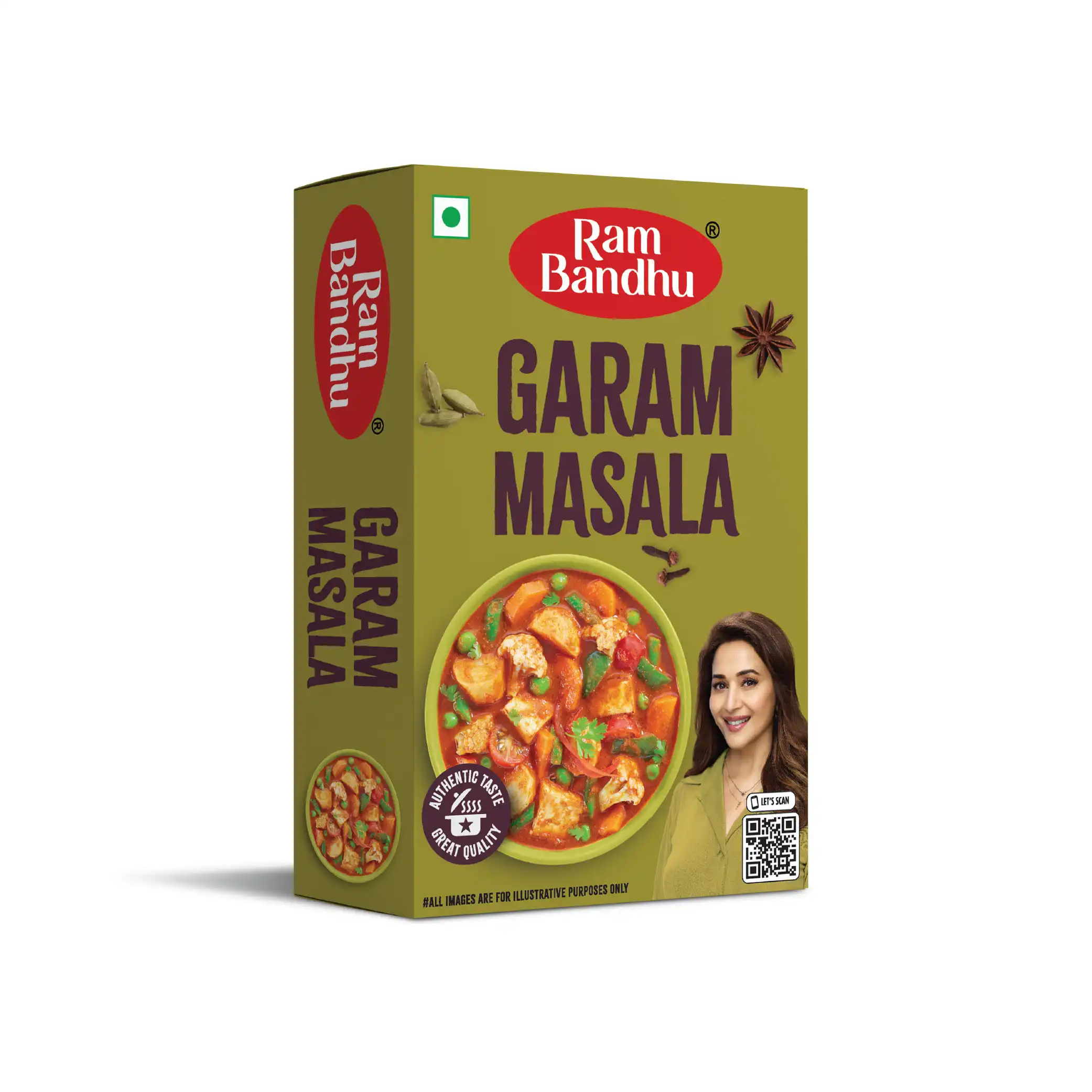 Ram Bandhu Garam Masala 100g CS Ram Bandhu Garam Masala 100g CS-Pack Size-100 g
