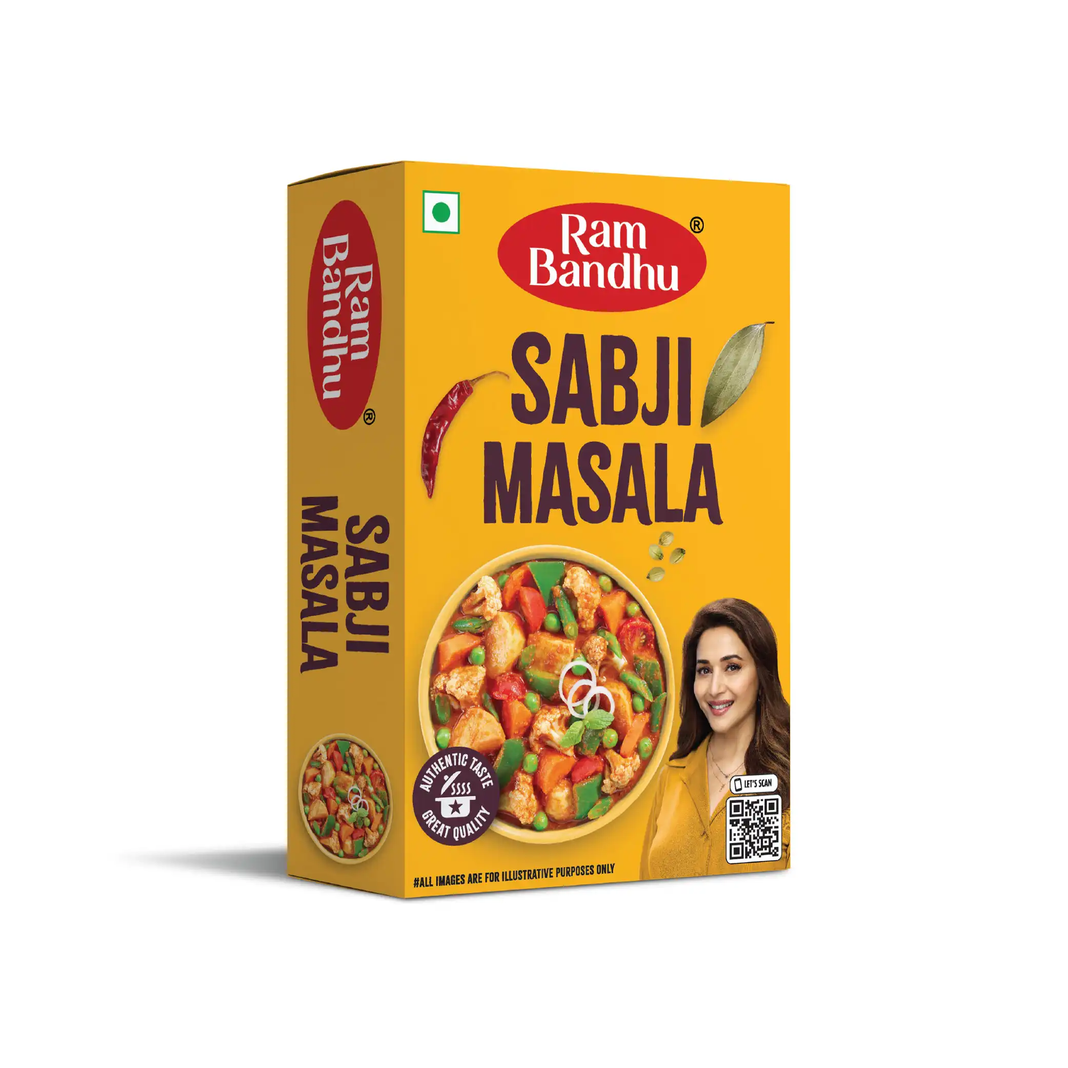 Ram Bandhu Sabji Masala 100g CS Ram Bandhu Sabji Masala 100g CS-Pack Size-100 g
