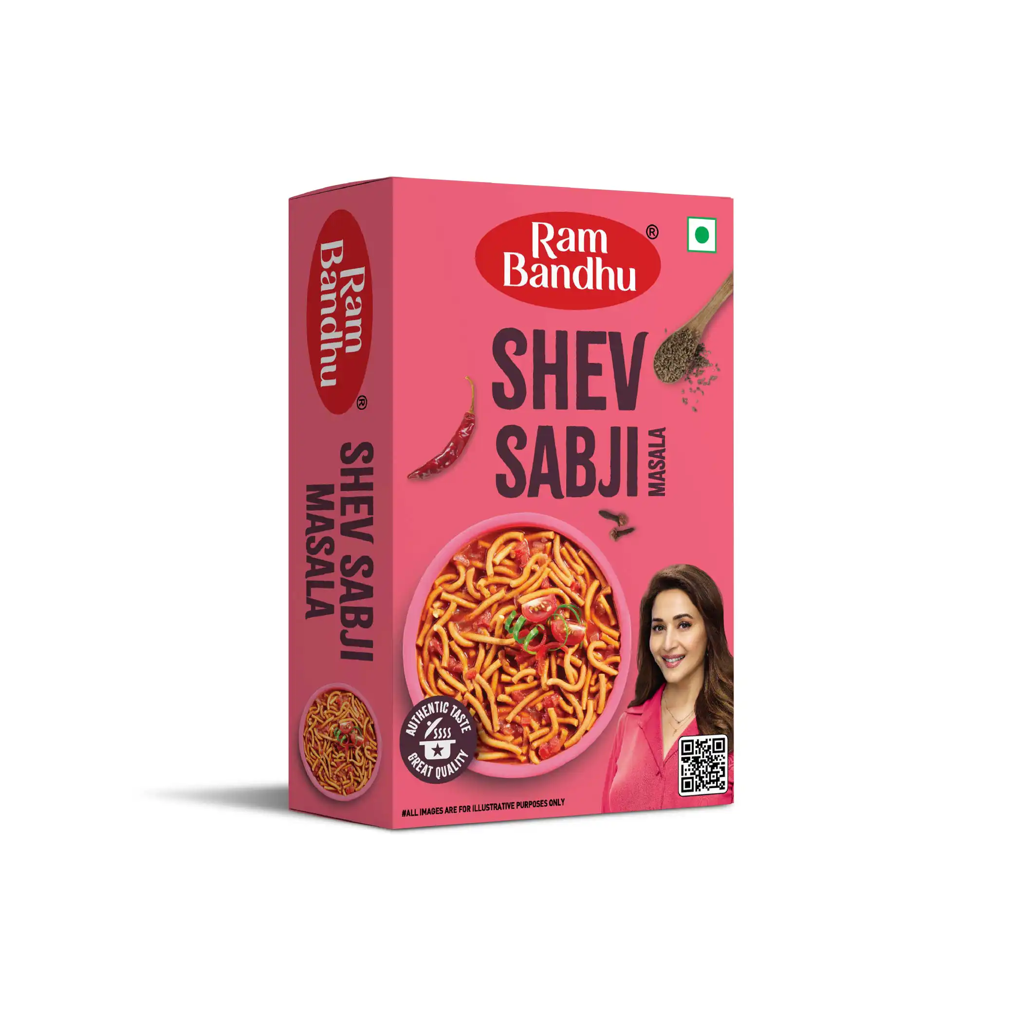 Ram Bandhu Shev Sabji Masala 100g CS Ram Bandhu Shev Sabji Masala 100g CS-Pack Size-100 g