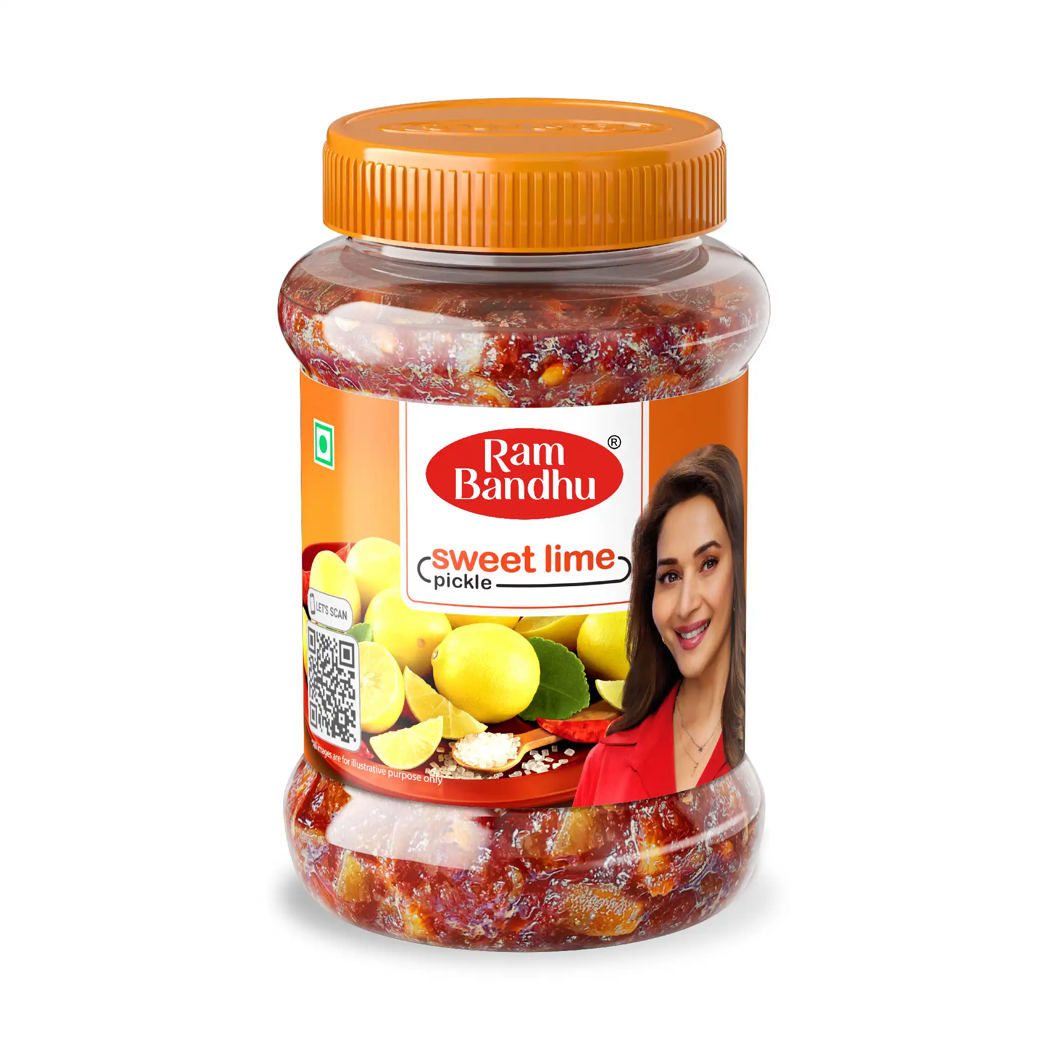 Ram Bandhu Sweet Lime Pickle Ram Bandhu Sweet Lime Pickle-Pack Size-350 g