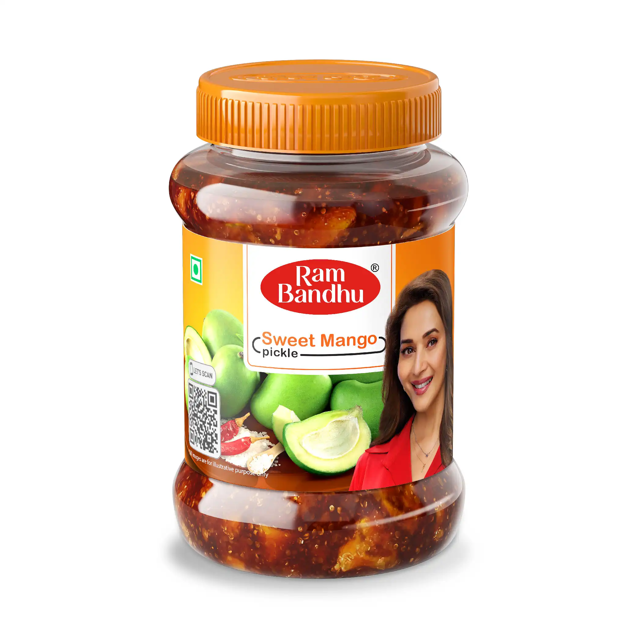 Ram Bandhu Sweet Mango Pickle Ram Bandhu Sweet Mango Pickle-Pack Size-350 g