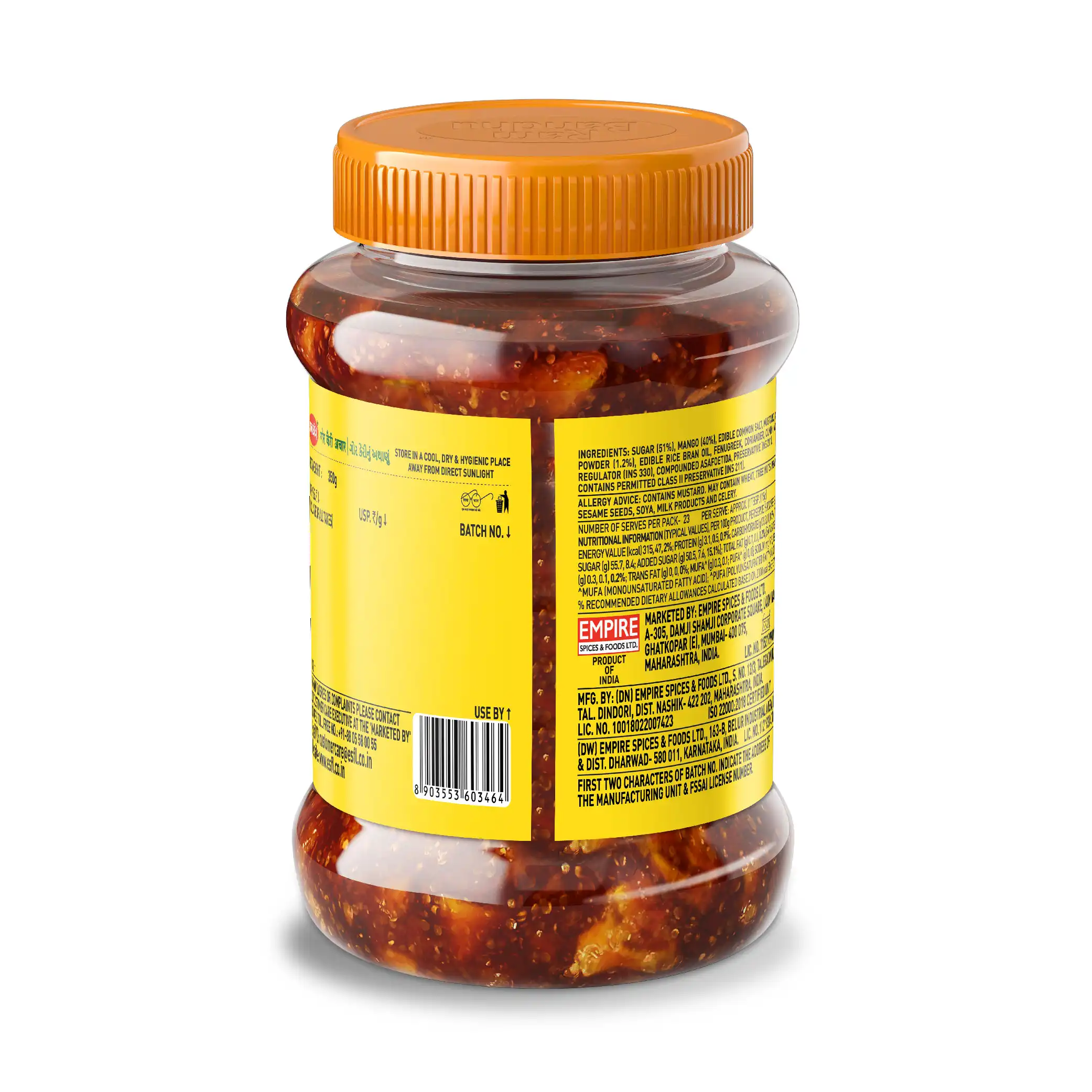 Ram Bandhu Sweet Mango Pickle - Image 2