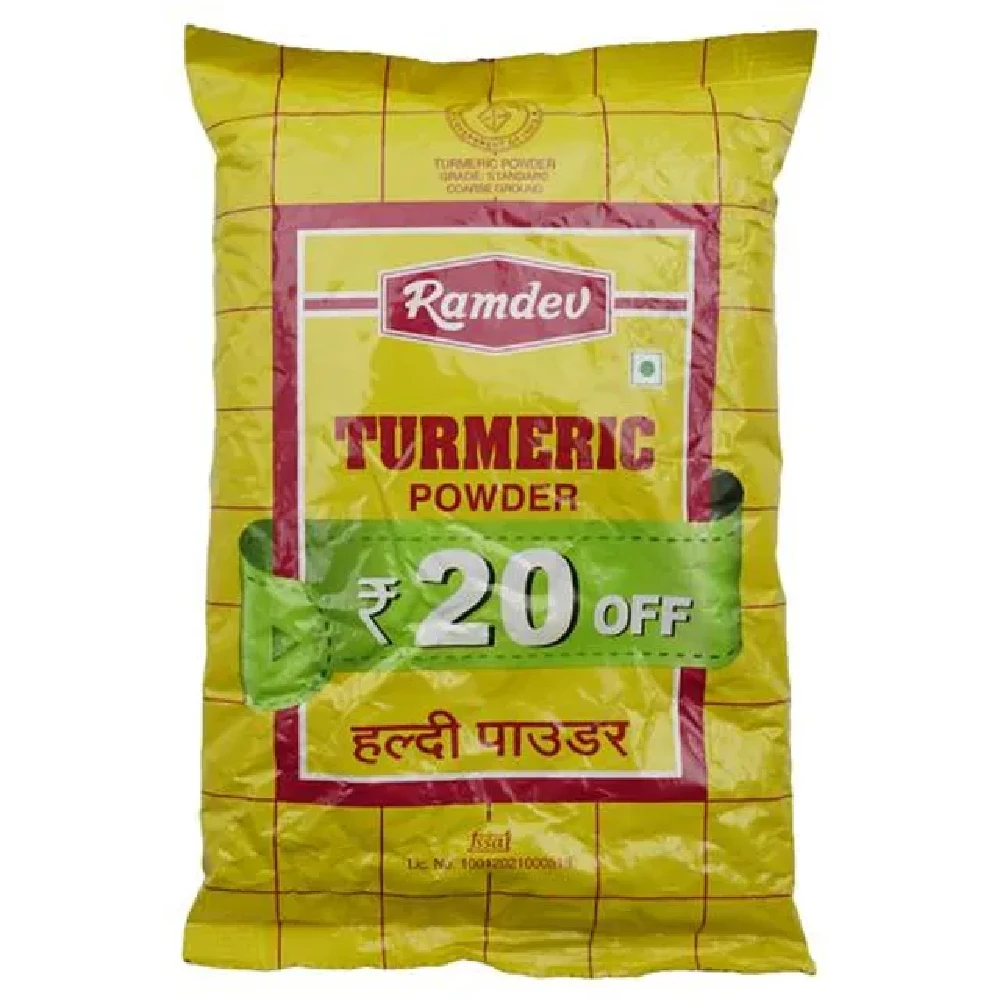 Ramdev Turmeric Powder Ramdev Turmeric Powder--500 g Pouch