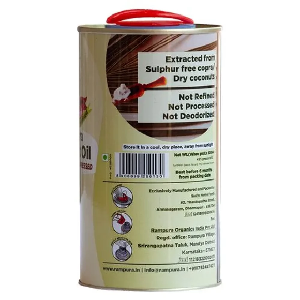 Rampura Coconut Oil - Cold Pressed - Image 2