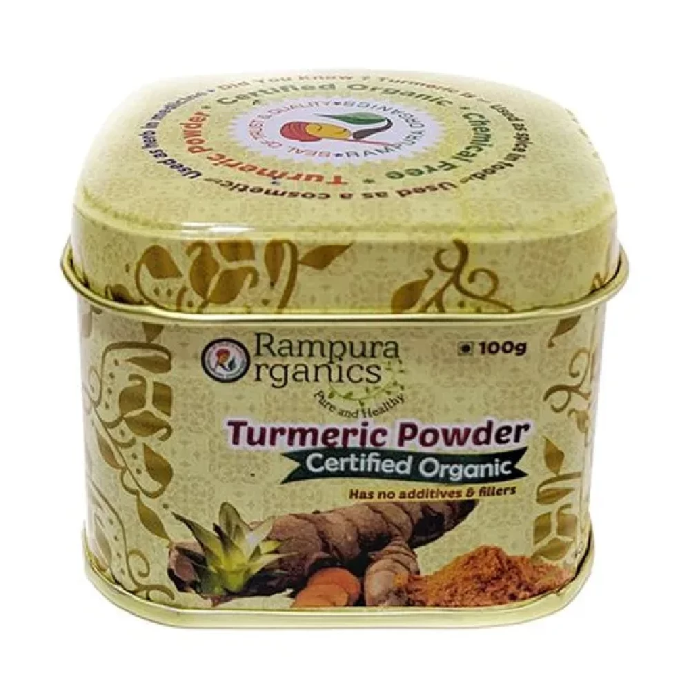 Rampura Turmeric Powder Rampura Turmeric Powder--100 g Tin