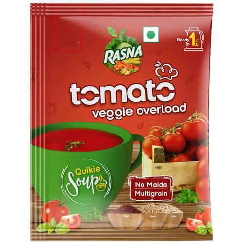 Rasna Tomato Veggie Overload Quickie Soup Multigrain