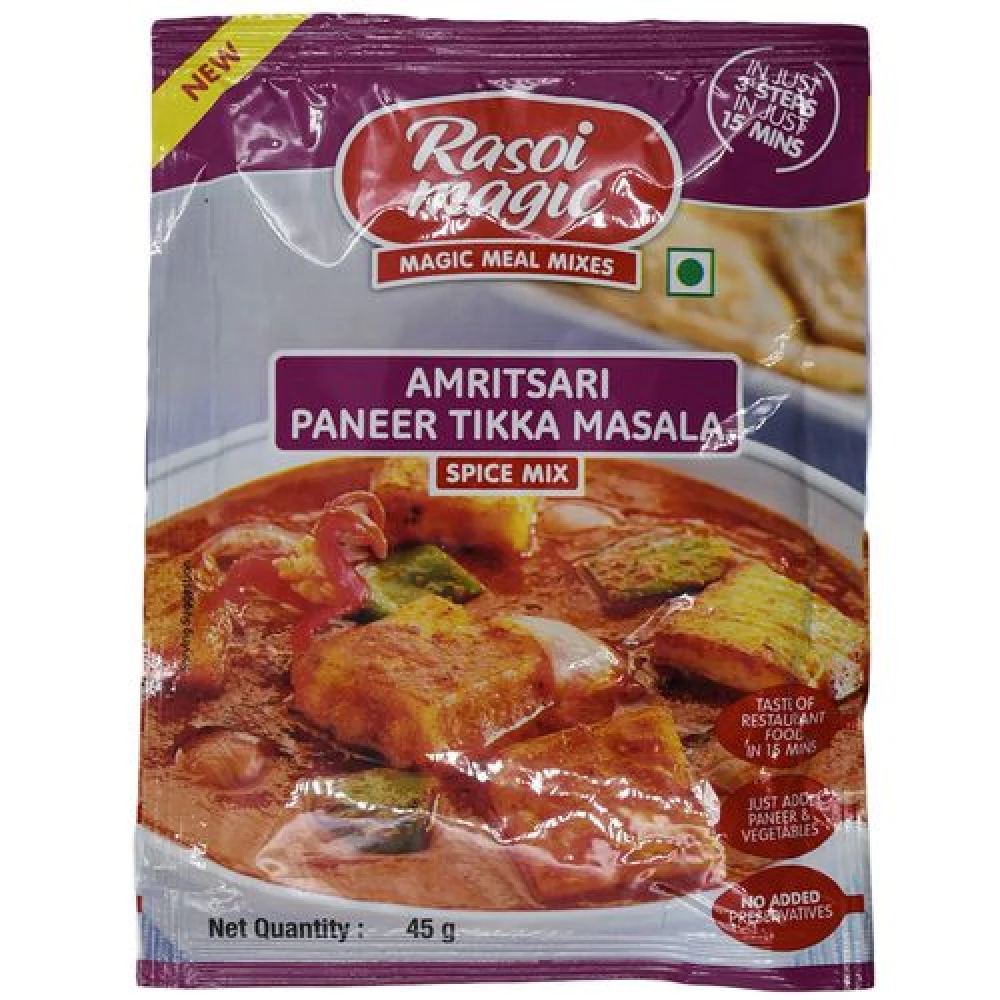 Rasoi Magic Spice Mix - Amritsari Paneer Tikka Masala Rasoi Magic Spice Mix - Amritsari Paneer Tikka Masala--45 g