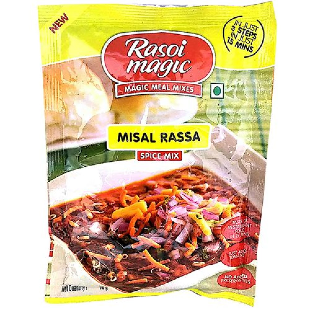 Rasoi Magic Spice Mix - Misal Rassa Rasoi Magic Spice Mix - Misal Rassa--70 g